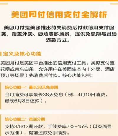 美团月付怎么换现金还款