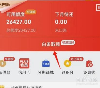 京东白条取现后如何还款