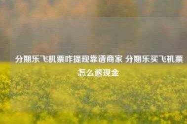 分期乐余额如何快速提现
