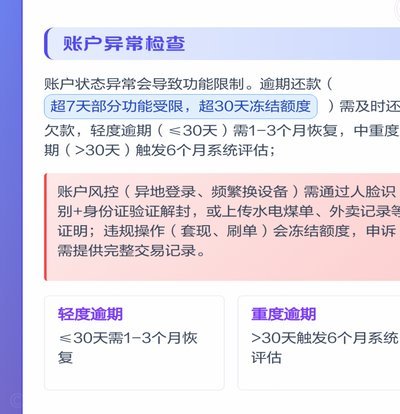 花呗这几天怎么了还不能用