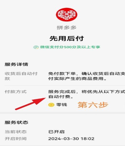 套拼多多先用后付